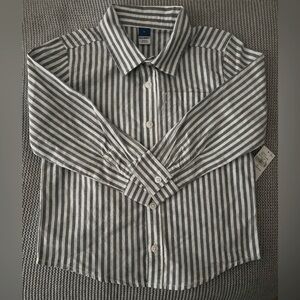 Old Navy Printed Oxford Long-Sleeve Shirt for Toddler Boys, Size 4T